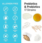 NatureWise Probiotics 70 Billion CFU - 17 Strains + Organic Prebiotics - Immune, Digestive & Gut Health Support for Women & Men - Vegetarian, Gluten-Free, Non-GMO - 60 Capsules[2-Month Supply]