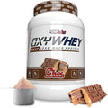 EHP Labs OxyWhey Whey Protein Isolate – 25g High Protein, Low Carb, Sugar Free Meal Replacement – Lean Whey Powder for Muscle Recovery – Non-GMO, Gluten Free – 25 Serves – Chocolate Caramel