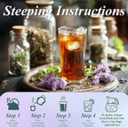 WT WEETEE Valerian Root Tea Bags, Made with Pure Valerian Root (Valeriana), 50 Count Earthy/Woody Herbal Tea Bags, Naturally Caffeine-free