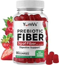 YUM-V'S - Prebiotic Fiber Gummies for Adults & Kids - 5g Digestive Aid Gummy Fiber Supplement - Keto Friendly Prebiotic Daily Fiber Supplement for Women & Men