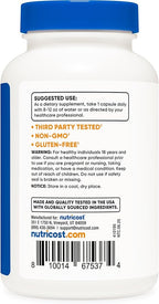 Nutricost Milk Thistle Extract 240 Capsules for 240 Servings Per Bottle (3 Pack) - Vegan, GMO Free and Gluten Free