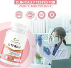 ZEN LIFE HERB UTFREx – Fast Acting - Promotes Urinary Tract Health Supports Healthy Immune and Urinary System, No Vitamins, Minerals, Prebiotics, Sugar, Plant-Based Supplement (60 Capsules)
