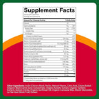 SmartyPants Fiber Supplement & Multivitamin for Men & Women, Prebiotic Fiber Gummies with Omega 3 (DHA/EPA), Vitamin D3, C, Vitamin B12, B6, A, K & Zinc, 90 Count (30 Day Supply)