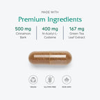 Vitanica OvaBlend - Endorine and Ovulation Support for Women with NAC, Chromium, Green Tea, and Saw Palmetto - Supports Healthy Ovulation - Vegan - 180 Capsules