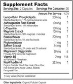 NOOT Sleep Lover – All Natural Deep Sleep Aid for Adults and Students, Non-Habit Forming Formula w. Ashwagandha, Lemon Balm, L-Theanine & Phytomelatonin, Sleep Supplement, Sleeping Pills, 60 Capsules