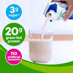 Orgain Clean Protein Shake,Grass Fed Dairy,Vanilla Bean - 20g Whey High Protein,Kosher,Ready to Drink,Low Net Carbs,Gluten Free,No Soy Ingredients,11 Fl Oz,(Pack of 24)