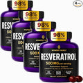 WONDER FAMILY Resveratrol Supplement 2000mg - 240 Softgels – Powerful Antioxidant for Heart Health, Immune Strength, Signs of Aging – Higher Potency Next to 1600mg - Non-GMO & Gluten Free