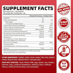 softbear Calcium Magnesium Zinc Gummies for Women, Calcium Magnesium Supplement with Vitamin D3 for Bone Strength, Vegan/Sugar-Free, Raspberry Flavor 60 Count