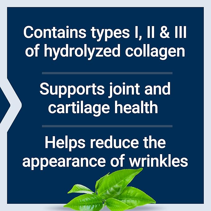 Life Extension Collagen Peptides for Skin & Joints, Collagen Types I, II & III in an Easy-Mix Powder, Gluten Free, Non-GMO, net Weight 343 Grams
