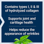 Life Extension Collagen Peptides for Skin & Joints, Collagen Types I, II & III in an Easy-Mix Powder, Gluten Free, Non-GMO, net Weight 343 Grams