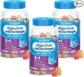 Digestive Advantage Daily Probiotic Gummies for Digestive Health, Gut Health & Immune Support, Probiotics for Men and Women (80ct) - Delicious Natural Fruit Flavor* (Pack of 3)