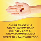 Nature’s Way Alive! Kids Zero Sugar Gummy Multivitamins, for Kids Ages 2+, Supports Bone, Eye & Immune Health*, No Sugar Alcohols, Plant-Based Sweeteners, Berry-Citrus Flavored, 60 Gummies