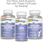 SOLARAY Glucosamine Chondroitin and Hyaluronic Acid, 1500mg/1000mg/20mg 90 Capsules