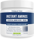 Instant Aminos - EAA+BCAA - 10 Essential Amino Acids Supplement, Rapid Absorption, Zero Digestion - Supports Lean Muscle, Recovery & Aging - 321% DIAAS Protein Score - Lemon Lime (30 Servings)