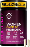 Premium Probiotics for Women 50 Billion CFU - 50B Lactobacillus Bi-Pass Technology - Vaginal & Digestive Probiotics - Non-GMO, Gluten-Free with MAKTREK Tech - 60 Veg Caps (60 Caps (Pack of 1))