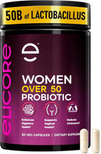 Premium Probiotics for Women 50 Billion CFU - 50B Lactobacillus Bi-Pass Technology - Vaginal & Digestive Probiotics - Non-GMO, Gluten-Free with MAKTREK Tech - 60 Veg Caps (60 Caps (Pack of 1))