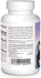 Planetary Herbals Wild Yam-Black Cohosh Complex Tablets, 60 Count