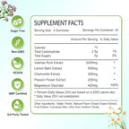 2 Pack Organic Valerian Root Gummies, Natural Calm to Help Relaxation, Herbal Supplement for Mood Support, Melatonin Free, Non-GMO, Gluten Free, Vegan, Green Grape Flavor, 120 Count