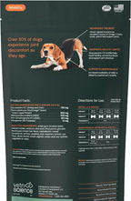 VetriScience Healthy Hip & Joint Chews, GlycoFlex Glucosamine and Green-Lipped Mussel Joint Support Supplement for Dogs, Promote Mobility and Protect Joints, Chicken, 120 Count (Pack of 2)