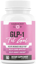 GLP-1 Fit Gal | Weight Loss Pills, Appetite Suppressant & Fat Burner for Women | Supports Healthy Pathways Associated with GLP-1 Activity | 3rd Party Tested Supplement - 60 Capsules for Adults