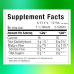 Benefiber Chewable Prebiotic GLP-1 Friendly Fiber Supplement Tablets for Digestive Health, Assorted Fruit Flavors - 100 Count