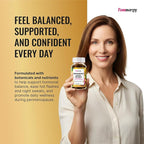 Perimenopause Support Gummies for Women - Menopause Relief Estrogen & Hormone Balance Supplement with Black Cohosh Chasteberry Vitamins D3 B6 for Hot Flashes Night Sweats & Mood Swings