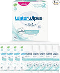 WaterWipes Sensitive+ On The Go Wipes, 3-In-1 Cleans, Cares, Protects, 99.9% Water, Unscented & Hypoallergenic Wet Wipes, 224 Count (8 Packs)
