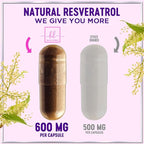 Resveratrol Blend 1800mg per Serving Supplement - Extra Strength Antioxidant Complex for Healthy Aging & Immune Support, Heart Health & Energy Support, Bioavailable Trans-Resveratrol - 120 Capsules