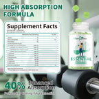 EAA Gummies Essential Amino Acids - All 9 Essential Aminos and All Branched-Chain Aminos (BCAAs) with Muscle Recovery, Energy Support Sugar Free Green Apple Flavor 30 Servings