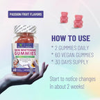 Skin Whitening Gummies, with I-Glutathione, Collagen & Bioth, Antioxidant & Skin Care, Anti-Aging, 60 Count
