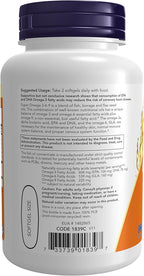 NOW Supplements, Super Omega 3-6-9 1200 mg with a blend of Fish, Borage and Flax Seed Oils, 90 Softgels