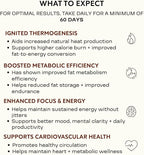 CLEVERPRO Heatwave - Focus-Enhancing Performance Booster for Men & Women, Metabolism Booster for Weight Loss – Supports and Enhances Mood & Focus, Aids Healthy Weight Management – 60 Capsules