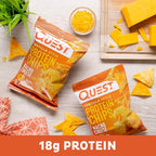 Quest Nutrition Protein Chips Variety Pack (BBQ, Cheddar & Sour Cream, Sour Cream & Onion) and Quest Nacho Cheese Tortilla Style Protein Chips