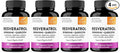 Resveratrol with Berberine Supplement For Gut Health Support | 240 Digestive Capsules For Women & Men | With Green Tea Extract, Star Anise, DGL, Grape Seed, Quercetin | Helps Ease Bloating & Digestion
