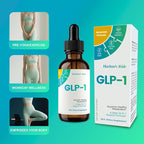 Huritan's Vride GLP-1 Drops for Women & Men - Premium GLP-1 Supplement with Berberine, Cinnamon, Green Tea Extract & Bromelain for Daily Wellness & GLP1 for Weight Loss Support - 2 Pack
