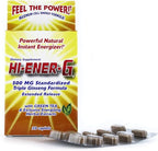 Windmill Consumer Products Hi-EnerG Triple Ginseng Energy Supplement, 500 mg, 20 servings, Multi, (N864)