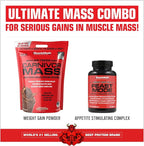 MuscleMeds Carnivor Mass Anabolic Beef Protein Gainer, Chocolate Fudge, 10.4 Pounds,Brown,003679