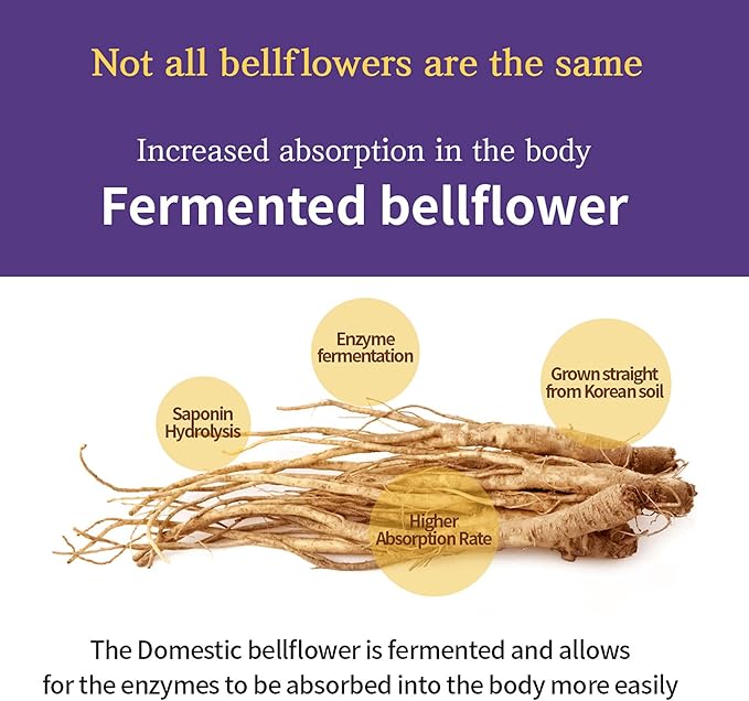 SAMSIDAE Korean Bellflower Root Juice with Pear & Quince (10ml X 30 Pouches) – Naturally Sweet, Fiber-Rich Drink for Daily Wellness