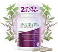 Vision Nutra Fertility Support Supplement for Women | for Hormonal Balance & May Support Menstrual Regularity | Fertilova 60 Vegan Capsules - 2 Month Supply
