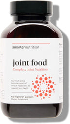SMARTERNUTRITION Joint Food - Nourishing Support for Joint Comfort, Lubrication, Mobility with Collagen Type II, CMO, Lipase, MSM, Vitamin C, Turmeric, Bromelain - 60 Count - 30-Day Supply