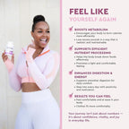 JJ Smith Liver Focus – Liver Cleanse Supplement with Milk Thistle, Alpha Lipoic Acid, Turmeric, Dandelion Root & Artichoke – Supports Active Liver, Fat Metabolism, Digestion, Energy,& Clearer Skin