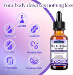 2 Pack Myo-Inositol & D-Chiro Inositol Supplement For Women Drops, Ideal 40:1 Ratio w. Organic Chaste Tree Berry, Ceylon Cinnamon Support Hormonal Balance & Ovarian, Cycle Regulation, Mood, Nerve