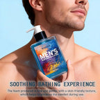 MAYLOR Men’s Intimate Wash, pH Balanced Plant-Based Formula for Sensitive Skin, Gentle Hydrating Cleanser with Long-Lasting Freshness, Daily Body Wash (1)