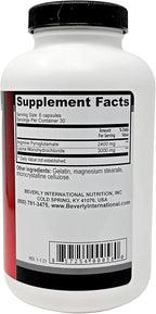 Beverly International GH Factor, 180 Capsules. Arginine and Lysine Supplement, Amino Acid Formula. Revitalize Your Physique.