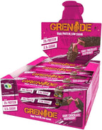 Grenade High Protein Bar - Dark Chocolate Raspberry, 12 x 60 g