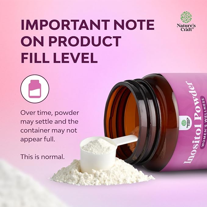 Premium Myo-Inositol & D-Chiro Inositol Powder - Fertility Support Supplement with Myo Inositol - Restore Hormone Balance & Clarity - Provides Ovarian Support - Inositol Supplement for Women - 250g