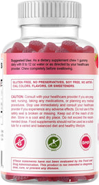 Vitamatic Chromium Picolinate 1000 mcg - 90 Gummies - High Potency Chromium - Raspberry Flavor