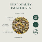 Luxmi Estates Chamomile Honey Loose Leaf Tea 50g/1.76oz (25 Cups) for Relaxation & Calm | Caffeine Free