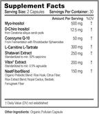 NOOT Female Fertility – Conception for Her with Myo-Inositol, D-Chiro Inositol, Shatavari, Vitex & CoQ10, Natural Hormone Balance for Women and Future Moms, Vegan, 60 Capsules