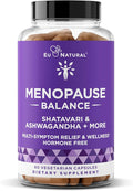 Premium Menopause Supplement for Women – Menopause Balance with Shatavari, Ashwagandha, L-Theanine & Holy Basil – Holistic Multi-Symptom Menopause Support & Hot Flash Relief – 60 Vegetarian Capsules